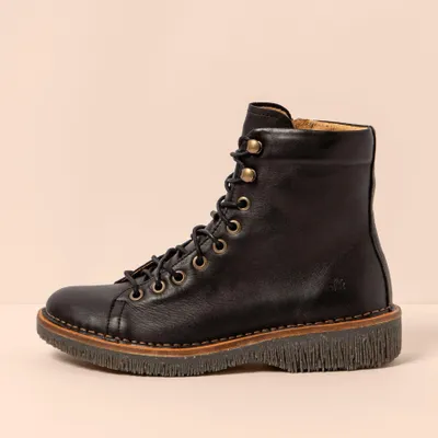 Produktbild von El Naturalista Stiefeletten Damen N5572 SOFT NAPPA BLACK/VOLCANO Farbe Schwarz