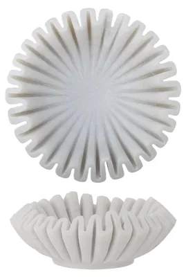 Obrázok produktu pre Bloomingville Harmonia, Biela, Mramor, 1 kusov, 17,5 cm, 60 mm