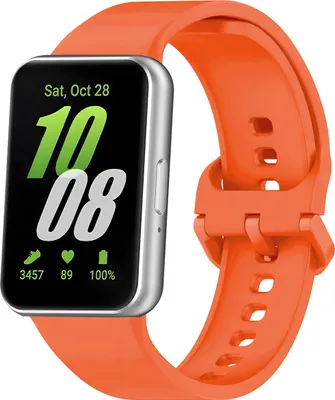 Produktbild von imoshion Silikonband für das Samsung Galaxy Fit 3 - Orange