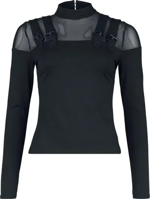 Produktbild von KIHILIST by KILLSTAR Langarmshirt Damen Spellsmith Top schwarz L