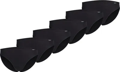 Produktbild von Skiny Damen Rioslip Baumwolle Essentials 6-Pack black - Größe 44