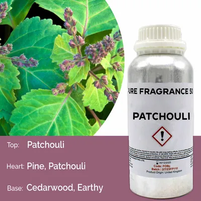 Image de 500 ml (Pur) – Huile essentielle de patchouli