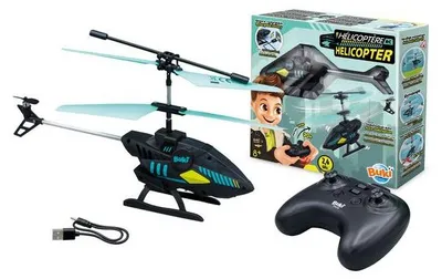 Produktbild von Buki ferngesteuerter Helikopter R/C mit Gyroskop 23 cm schwarz