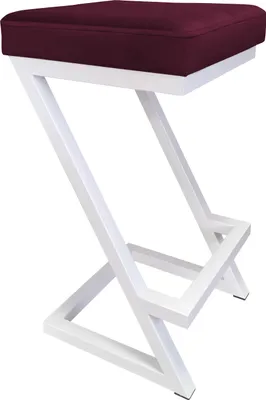 Zdjęcie produktu dla Hoker krzesło barowe ZETA LOFT METAL podstawa biała MG02