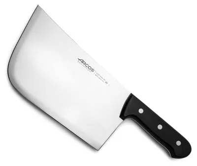 Hackmesser, NITRUM Edelstahlklinge 250 mm, POM-Griff schwarz