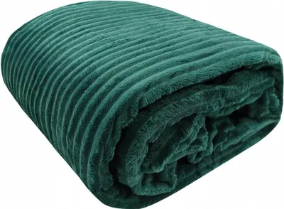 Zdjęcie produktu dla Koc miękki narzuta LEA 150X200 c. zielony