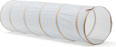 Produktbild von Kids Concept Spieltunnel Streifen hellblau - Höhe 120 cm - ab 18 Monate Kinder
