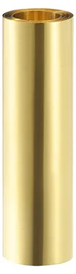 Messingplatte 1000x100x0,02 mm, gold, 1 Stück