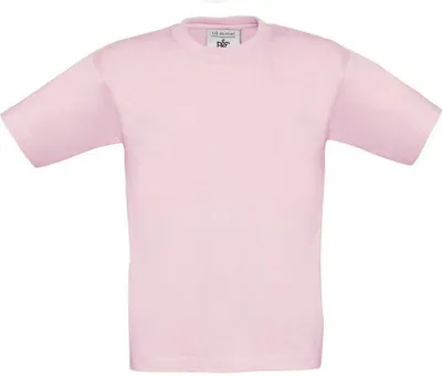 Obrázek produktu pro Dětské tričko, krátký rukáv - B&C EXACT 190/K - pink sixties - velikost 7/8