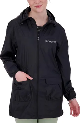 Productafbeelding van Deproc Active Lichtgewicht dames regenjas, regenjas met capuchon, waterdicht