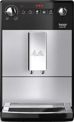 Produktbild von Melitta Kaffeevollautomat Purista F 230-101 Kaffeevollautomat mit flüsterleisem Kegelmahlwerk, Kaffeeautomat Cafemaschine Kaffeemaschine