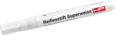Immagine prodotto di Penna per verniciare pneumatici, super bianco