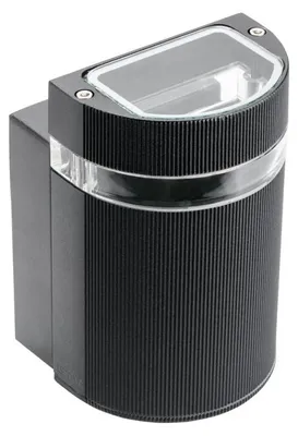 Produktbild von Außenwandleuchte SILVA GTV Lighting, 50 W, IP54, schwarz – Fassadenleuchte
