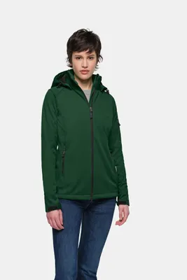 Produktbild von HAKRO Damen Softshelljacke 248, tanne, M