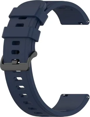 Produktbild von BStrap Silicone V3 Armband für Xiaomi Amazfit GTR Mini, dark blue