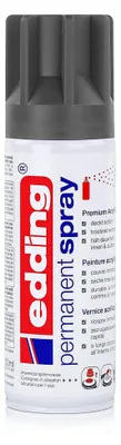 Produktbild von Edding 5200, 200 ml, Anthrazit, Matte, Sprühdose, Wasserfest