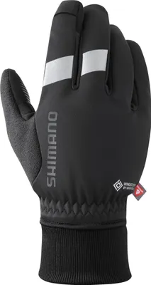 Produktbild von Shimano Fahrrad-Handschuhe WINDSTOPPER Primaloft, schwarz