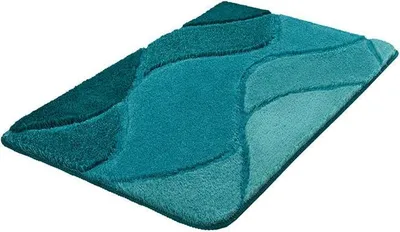 Produktbild von Kleine Wolke Badteppich FIONA Petrol 70 x 120 cm