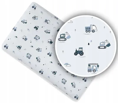 Produktbild von Spannbettlaken für Kinderbett 60x120 cm - 100% Baumwolle -