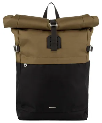 Produktbild von Sandqvist Icon Rolltop - Rucksack M 14" 60 cm (multi olive)