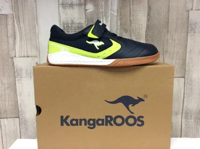Produktbild von KaangaRoos Halbschuh dunkelblau-neongelb 39