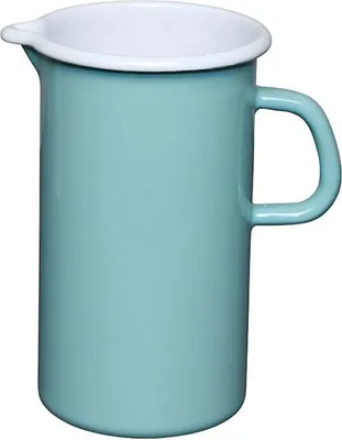 Image de Riess Krug émaillé 1,5L 10cm | Sélection Nature Green Light : Nature Green Light Couleur : Nature Green Light