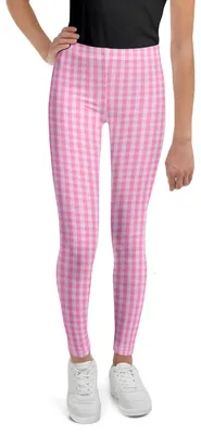 Produktbild von DECALVIBES Mädchen Leggings für Kinder & Jugendliche Pink Squared - 158
