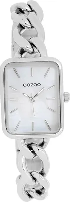 Obrázok produktu pre Oozoo dámske hodinky z nehrdzavejúcej ocele analógové quartzové hodinky s náramkom strieborné Hodinky D2UOC11130