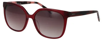 Produktbild von Esprit Damen Sonnenbrille Et40090 55531 Quadratisch Burgunder Braun Verlauf 55/47/17mm