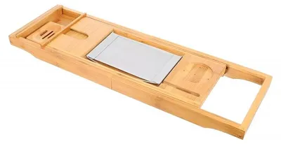 Obrázok produktu pre Ruhhy Bambusový podnos na vanu 75-112 cm