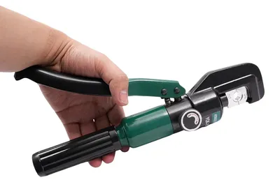 Obrázok produktu pre Hydraulické kliešte na krímenie, vysoká životnosť, kompatibilné s viacerými veľkosťami, čierna farba