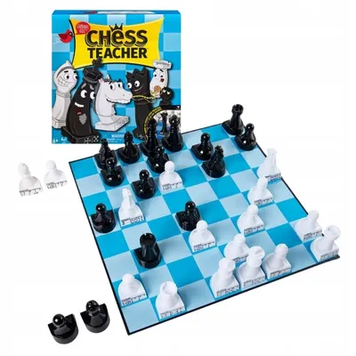 Produktbild von Spin Master Schachunterricht, Schach für Anfänger, pädagogisches Lernen zum Spielen