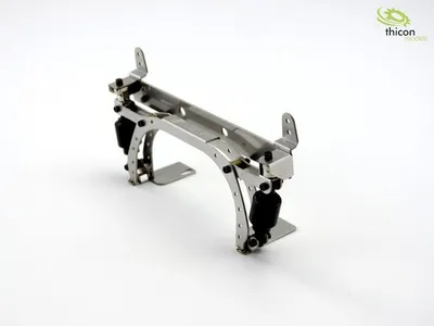 Produktbild von ScaleClub 1:14 Fahrerhausverschluss V2A mit Magnet für Tamiya AROCS