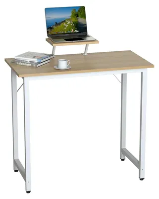 Zdjęcie produktu dla Biurko z półką i ramą w kształcie litery "K", wymiary 80 x 40 cm