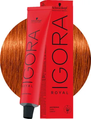 Produktbild von Schwarzkopf Igora Royal 7-4 Beige Mittelblond 60ml - Permanente Färbung