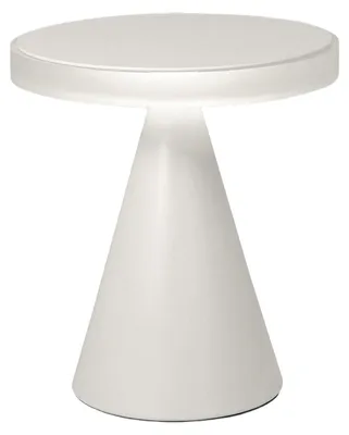 Productafbeelding van Neutrale LED-tafellamp, 12 W, 1260 lm, 3000 K, behuizing van metaal en methacrylaat, wit, beschermingsgraad IP20 - Stijlvolle en moderne binnenverlichting