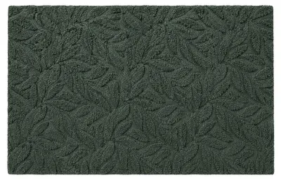 Produktbild von Kleen-Tex Dune Fußmatte für Innen- und Außeneinsatz - Umweltfreundliche und stilvolle Schmutzfangmatte in Mitternachtsgrün mit Laubmuster Kleen-Tex Dune Fußmatte für Innen- und Außeneinsatz - Umweltfreundliche und stilvolle Schmutzfangmatte in Mitternachtsgrün mit Laubmuster