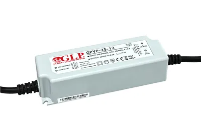 Produktbild von GPVP-25-12: 12V/2A Netzteil, PFC, IP67, GLP PSU