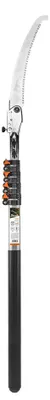 BRADAS Teleskop-Gartensäge V-SERIES 97-300 cm mit Haken 32 cm Klinge