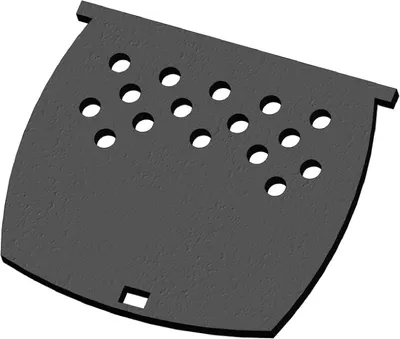 Produktbild von Eckiger Kaminrost/Ascherost 224 x 200 x 10 mm für Austroflamm Lounge Kaminöfen