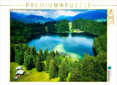 Produktbild von CALVENDO Puzzle Freibergsee | 1000 Teile Lege-Größe 64x48cm Foto-Puzzle für glückliche Stunden
