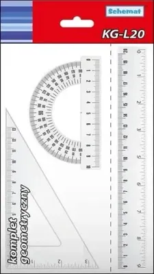 Zdjęcie produktu dla Komplet geometryczny duży KG-L20 3el - Schemat