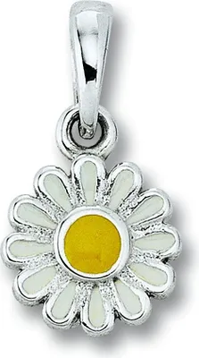 Produktbild von Anhänger Blume 925/- Silber rhodiniert