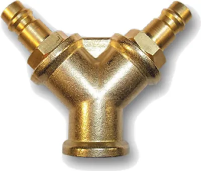 Image de Distributeur d'air comprimé 3/8" avec mamelon enfichable 2-fois