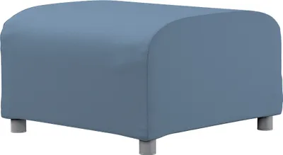 Produktbild von Dekoria Bezug für Klippan Hocker, blau, Husse, Klippan Hocker