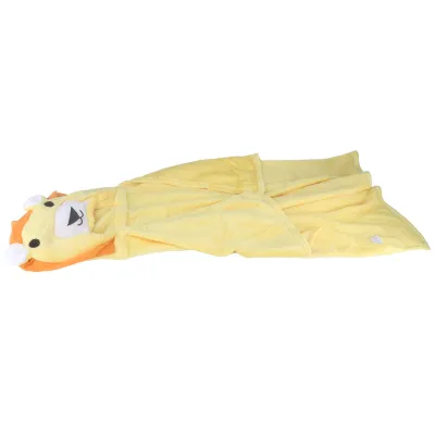 Obrázok produktu pre Detská osuška s kapucňou Cute Cartoon Soft Super hrubá flanelová unisex detská osuška pre chlapcov a dievčatá
