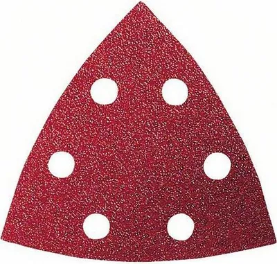 Image de Patin de ponçage Strend Pro DSS-W93, pour outil multifonction, P60//120/180/240, pack de 5 pieces