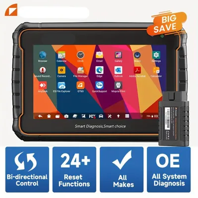 Imagen del producto de Escáner OBD2 profesional para todos los sistemas - Herramienta de diagnóstico para automóviles - Lector de códigos de error - Escáner de vehículos