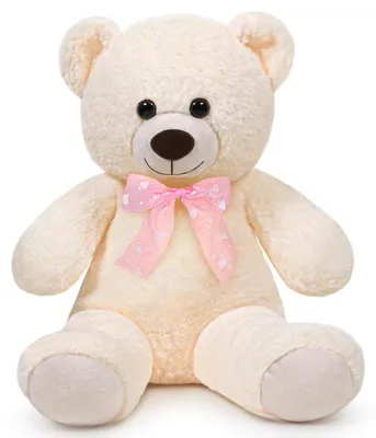 Image de Ours en peluche - 40 cm, couleur blanche