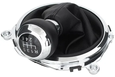 Produktbild von Audi TT 8J 06-14 Schaltknauf SCHWARZ/CHROM + SCHWARZE SCHALTWANNEN MIT CHROMGESTELL 6 GÄNGE